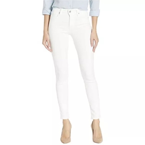 Levi’s Slimming Skinny Jeans Size 27 In White - Picture 1 of 9